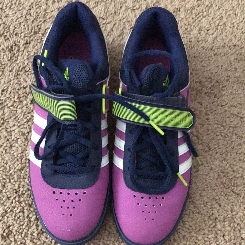 Adidas gym lifting shoe size 7 women’s.